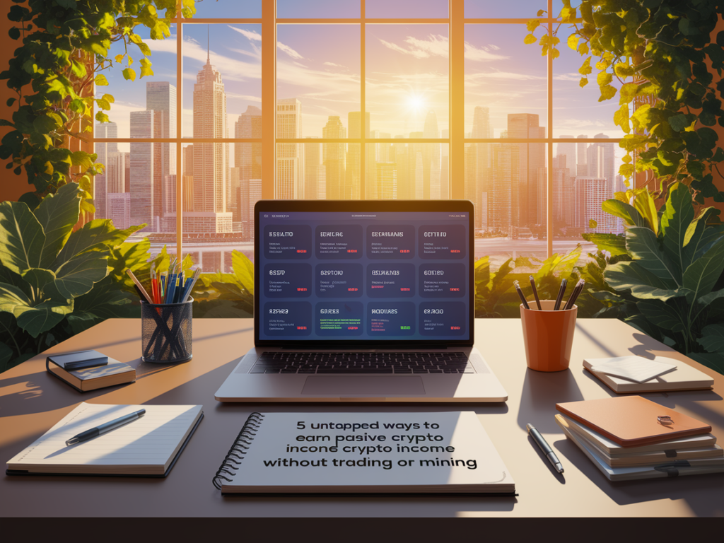 5 Untapped Ways to Earn Passive Crypto Income Without Trading or Mining 2 passive crypto income