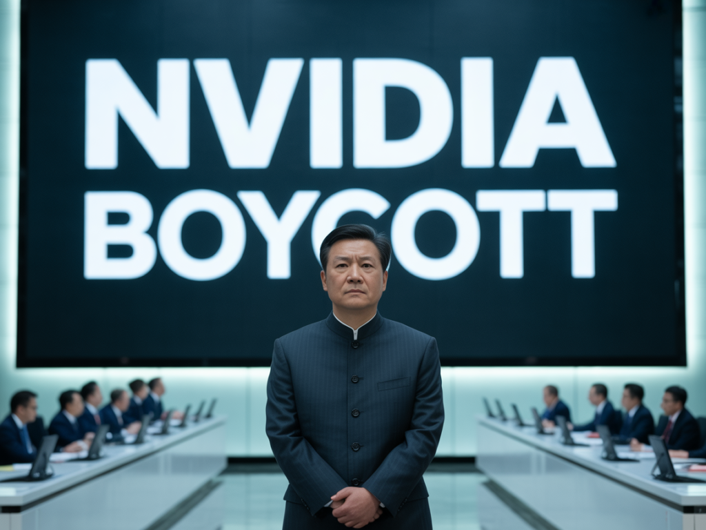 China Boycotts Nvidia: Shocking Consequences for AI, Tech, and Global Trade in 2025 3 symbol of shifting power in global technology.
