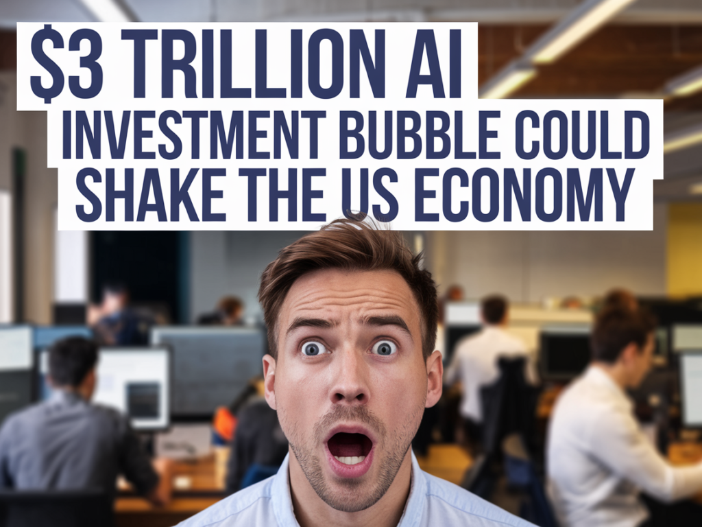 The $3 trillion AI investment bubble could shake the US economy ! 3 Lessons From Past Investment Bubbles